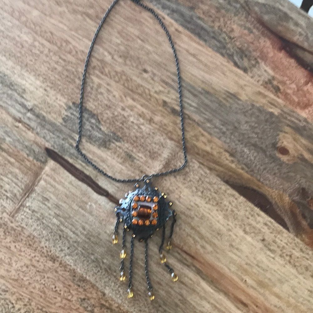 Fun antique look necklace